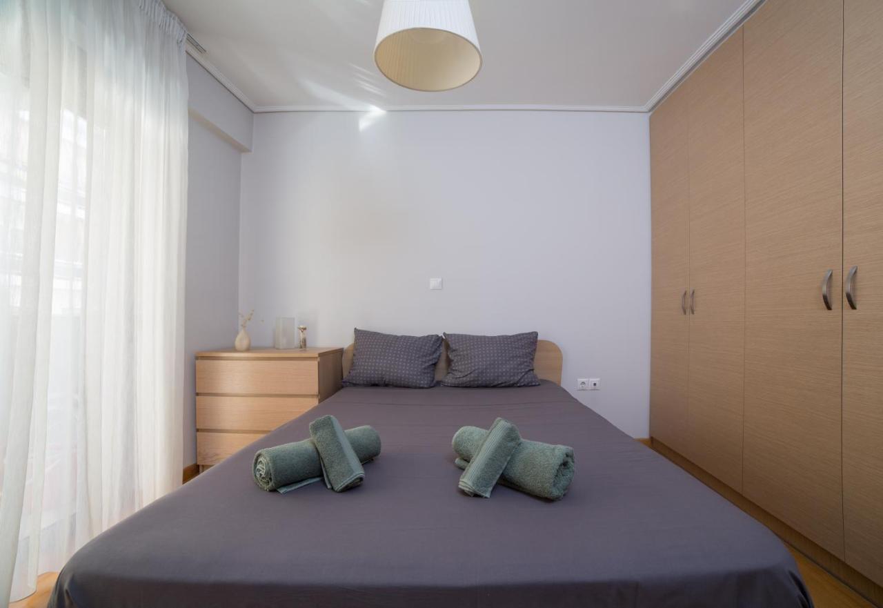Lovely New Βuild Flat Near Metro - Free Parking Athen Exterior foto