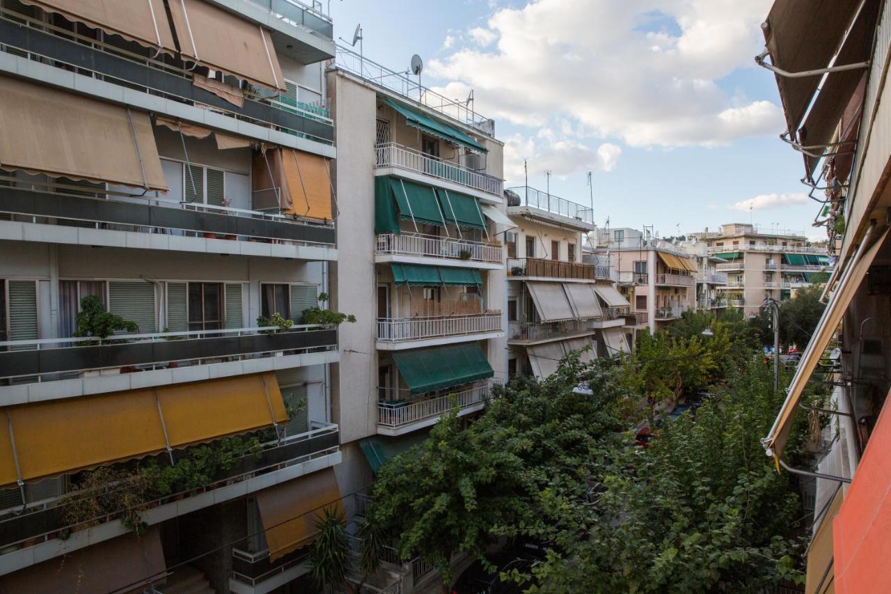 Lovely New Βuild Flat Near Metro - Free Parking Athen Exterior foto