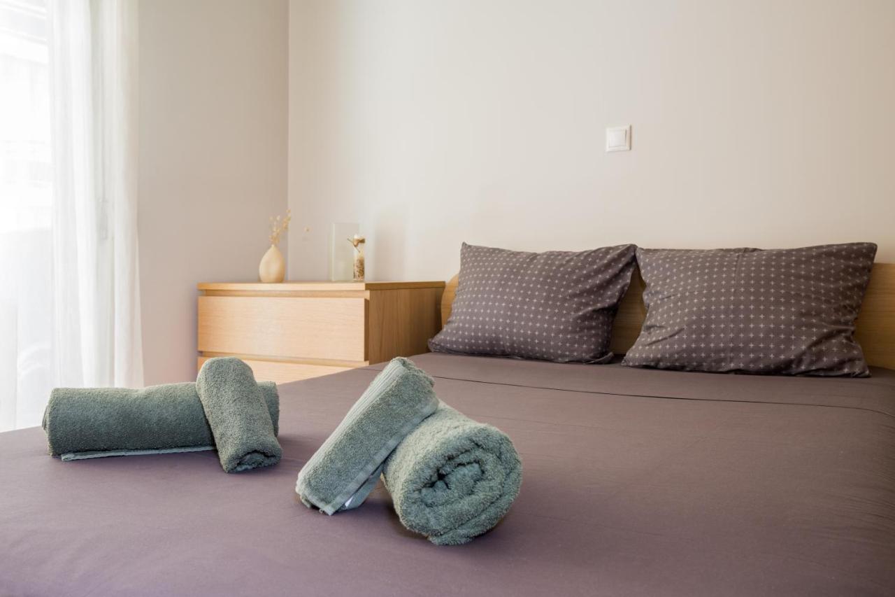 Lovely New Βuild Flat Near Metro - Free Parking Athen Exterior foto